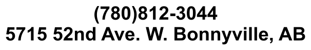 (780)812-3044 5715 52nd Ave. W. Bonnyville, AB